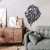 Wanddecoratie Hout | DID. Leeuw Geometrische vormen & dieren