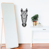 Wanddecoratie Hout | Paard Geometrische vormen & dieren
