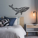 Wanddecoratie Hout | DID. Walvis Geometrische vormen & dieren