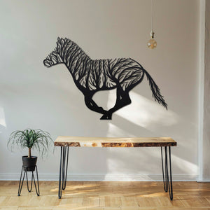 Wanddecoratie Hout | DID. Paard boom