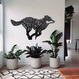 Wanddecoratie Hout | DID. Wolf boom